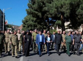 Հոգեհանգստյան արարողություն արցախյան 44-օրյա պատերազմում զոհվածների համար