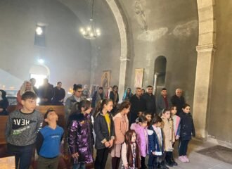 "Sunday School" at the Artsakh Diocese
