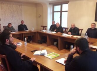 Очередное совещание священнослужателей в Арцахской епархии