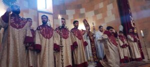 Рукоположение в сан священника в Арцахской епархии