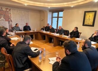 Итоговое собрание священнослужателей арцахской епархии в конце года