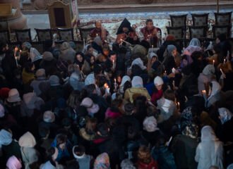 Christmas Eve Divine Liturgy Celebrated by the Primate of the Diocese of Artsakh