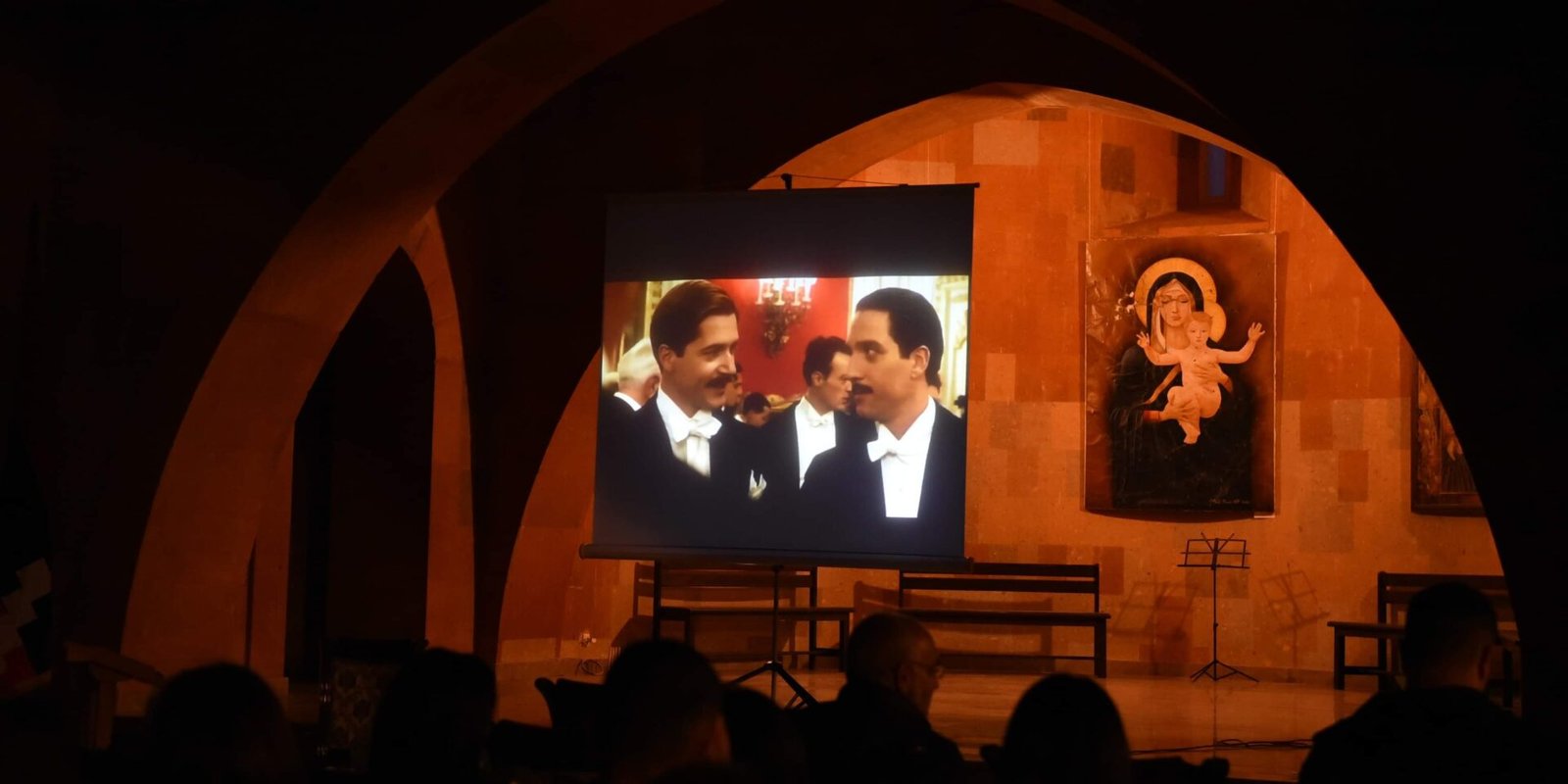 First screening of a spiritual film