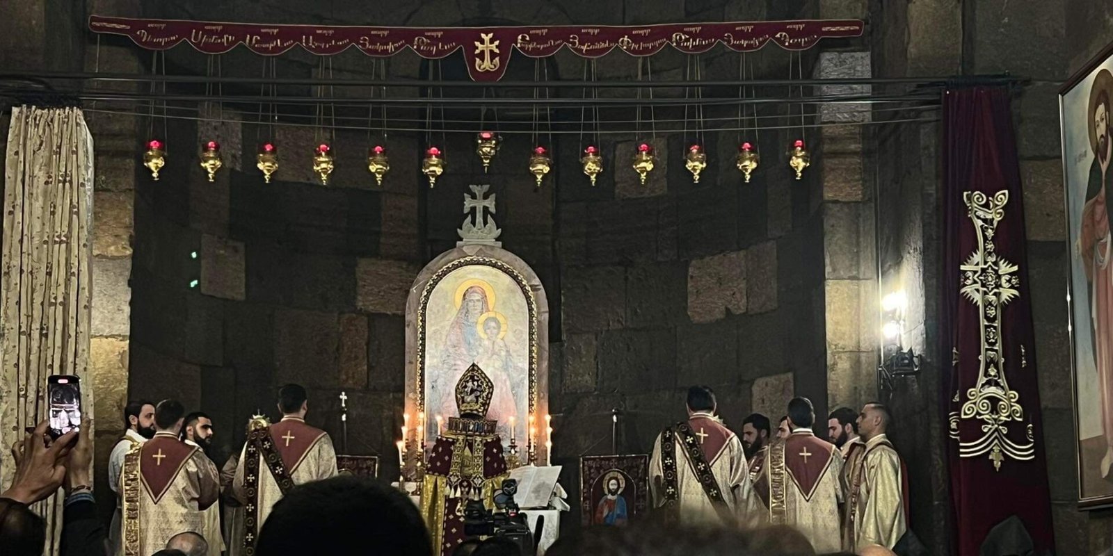Ս. Գայանե վանքում սպասված ավետիսը հայտնեց Արցախի թեմի առաջնորդը