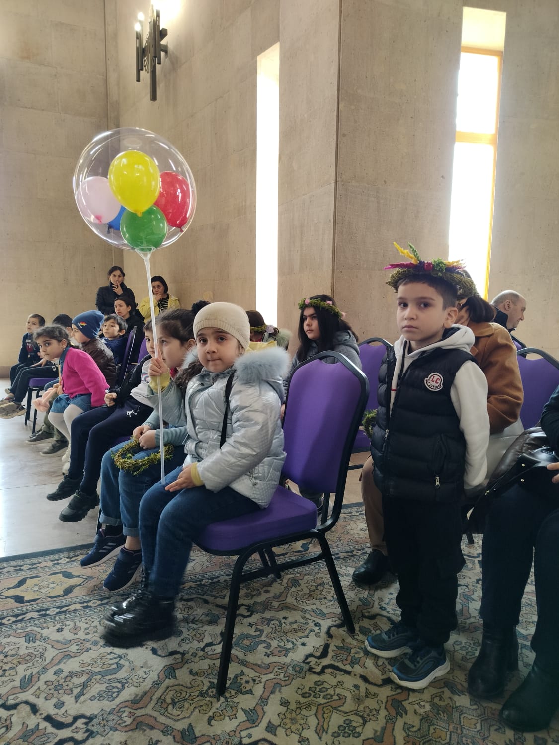 Blessing of the children of Artsakh at the Church of Saint Gregory the Illuminator