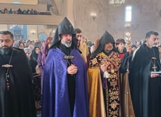 Панихида в память друга Арцаха