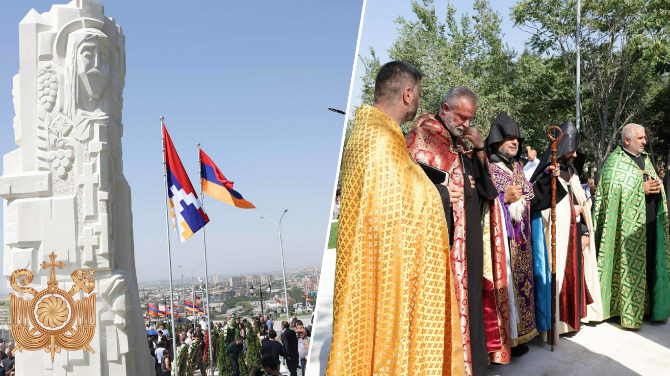 Վրթանես Սրբազանի խոսքը Եռաբլուր պանթեոնում