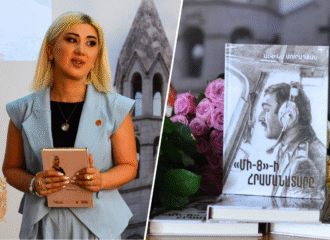 Մի-8-ի հրամանատարը․ Գրքի շնորհանդես Արցախի թեմում